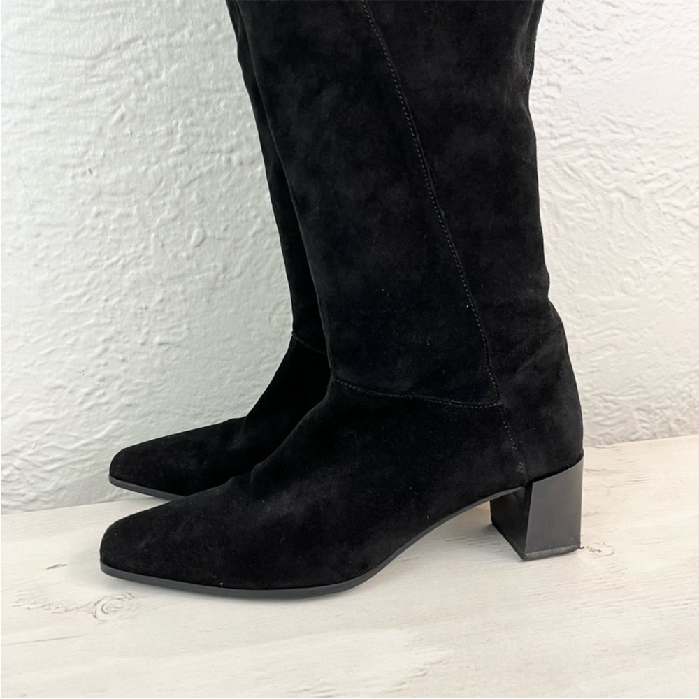 VAGABOND Knee-height Suede Boots - Picture 3 of 4